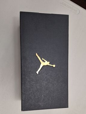 Jordan Black Box with Gold Jumpman Logo (Box Only)
